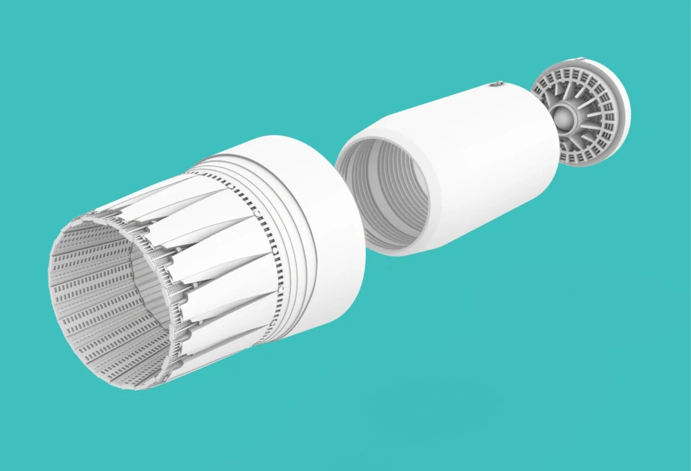 1/72 F-16 PW F100 OPEN Exhaust (Hasegawa kit)