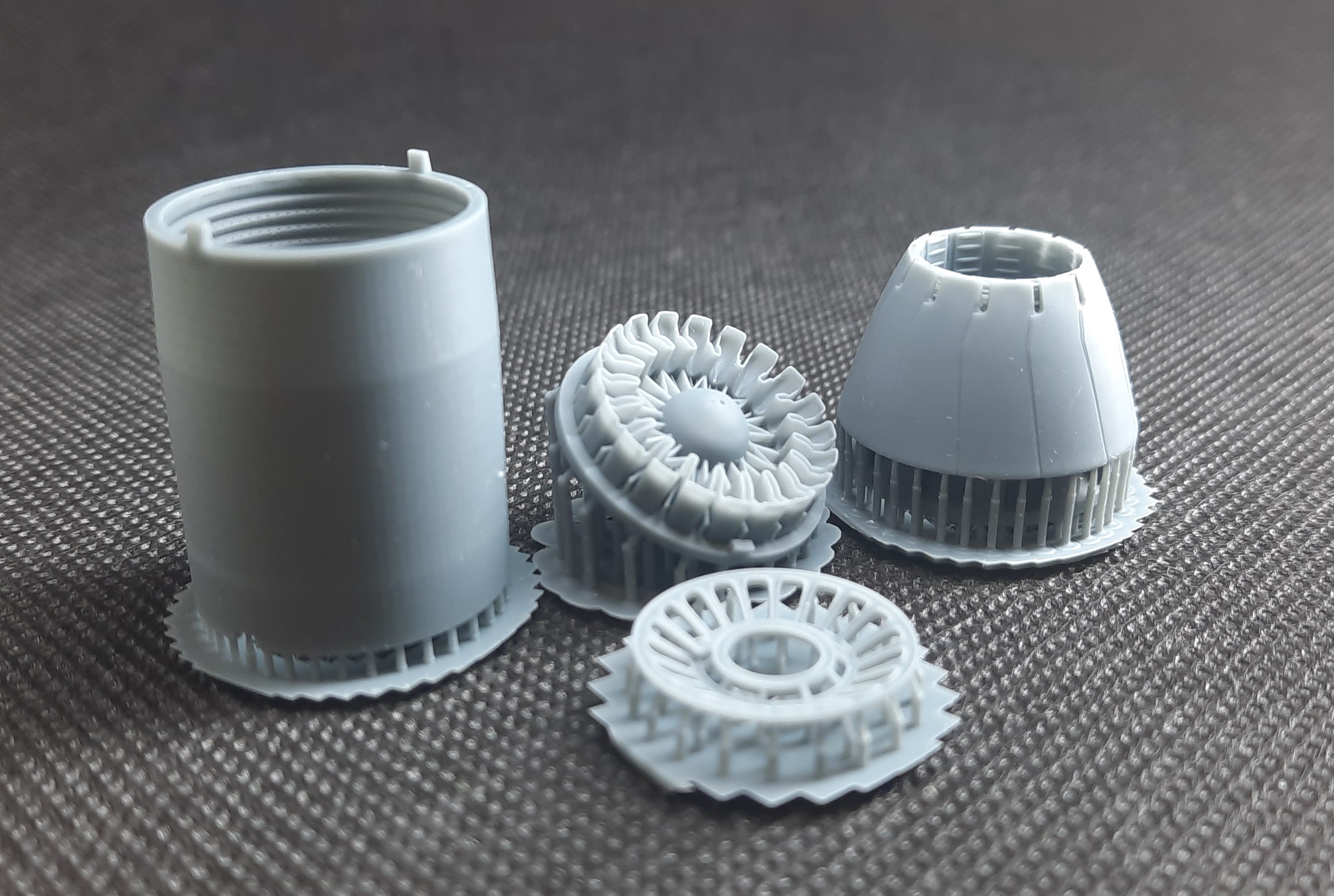 1/48 F-16 GE Exhaust Close for New Kinetic kits