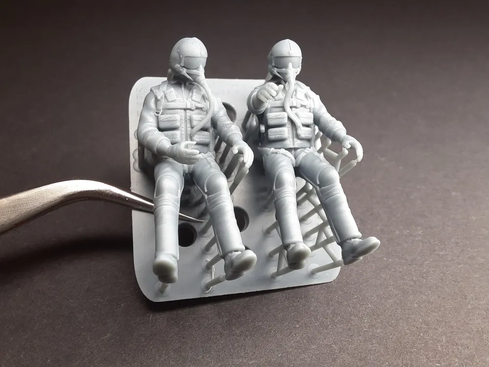 1/48 Vietnam War Era Pilots sitting SET no.1