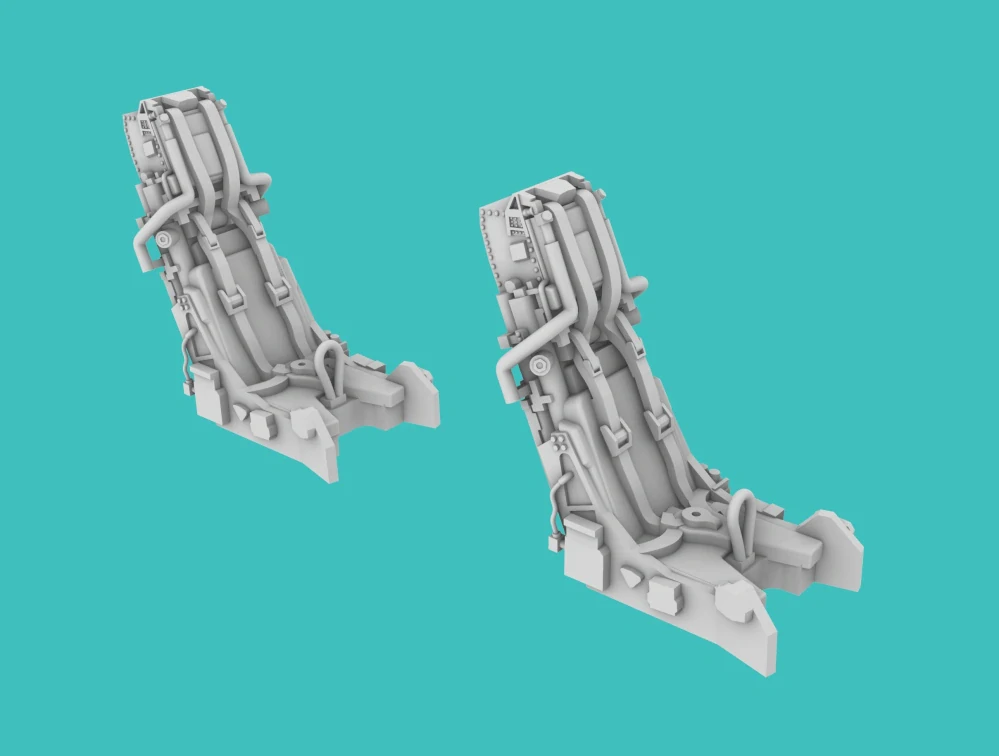 1/144 Mk.16A Ejection seat (Eurofighter) 2x seats, for REVELL kit