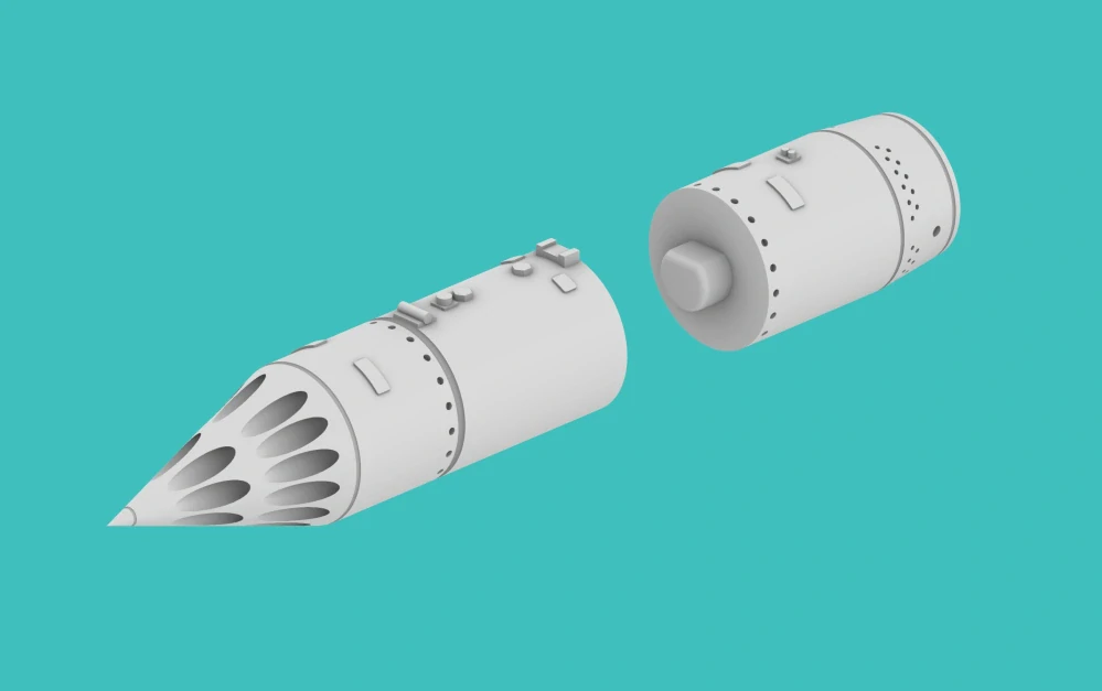 1/144 B-8M1 Rocket Pods 8x