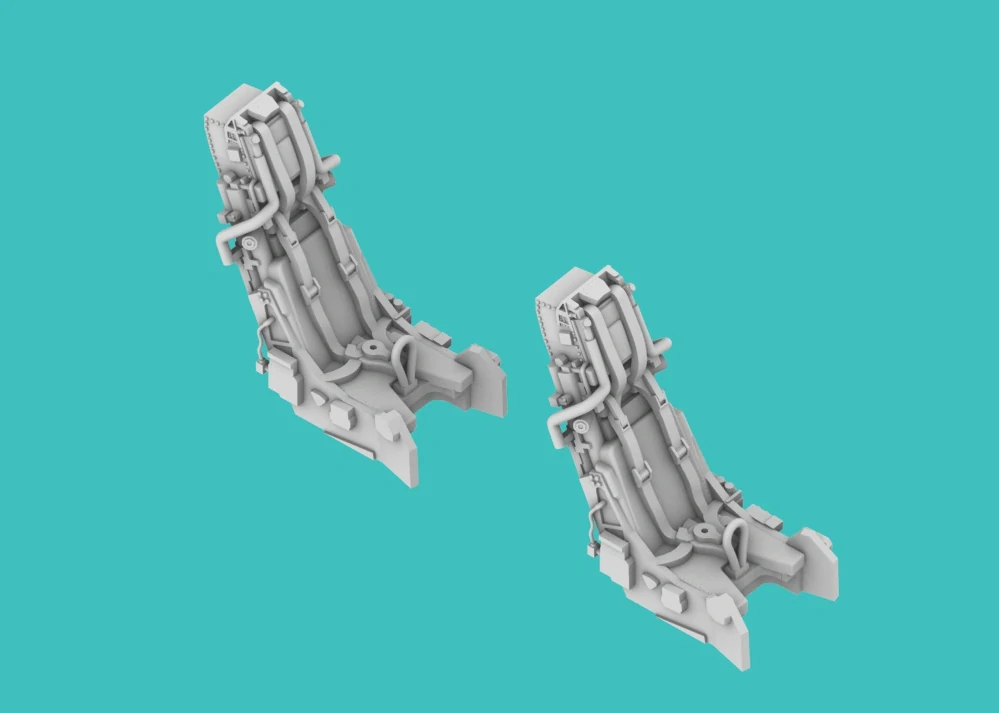 1/72 Mk.16A Ejection seat (Eurofighter) 2x seats, for REVELL kit