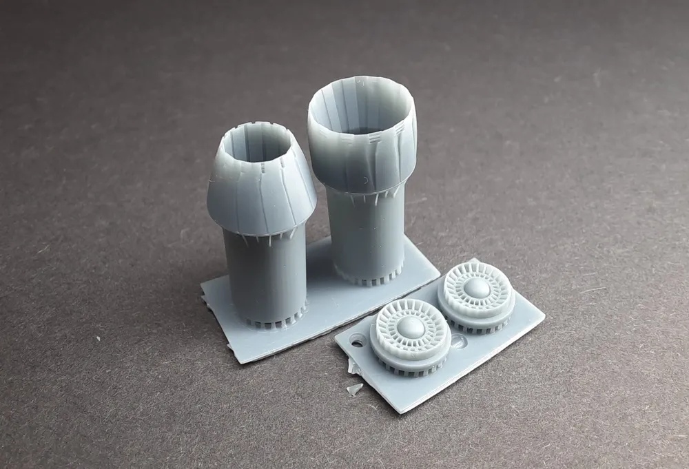 1/144 F-14D GE EXHAUST (OPEN/CLOSE version) revell kit