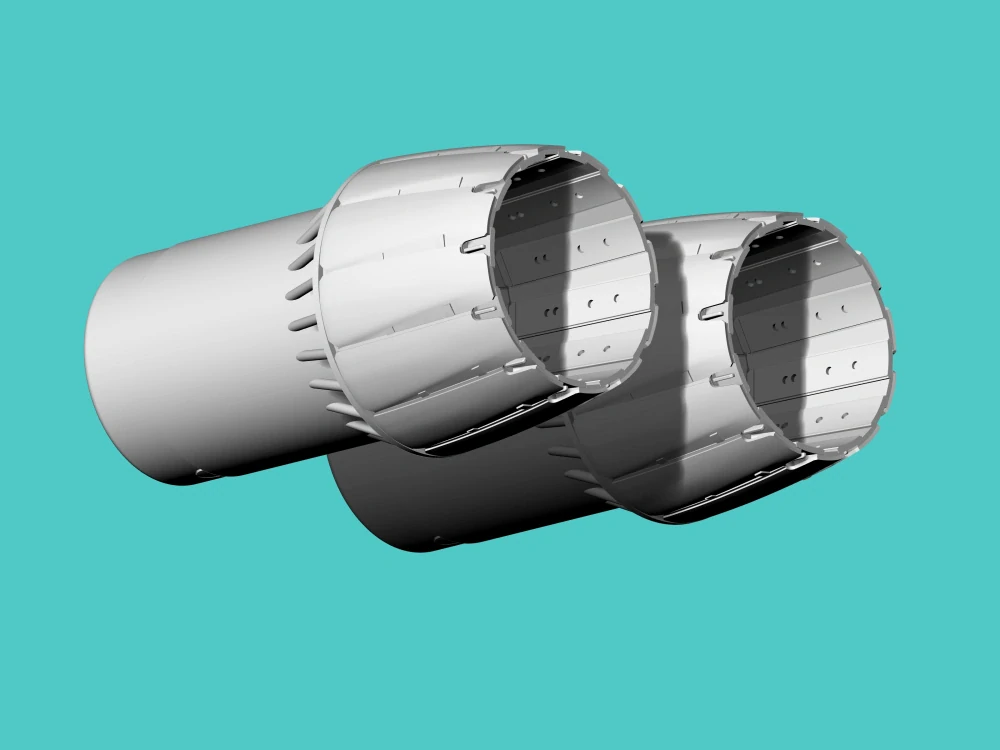 1/144 F-18C Exhaust Open (Revell/Academy)