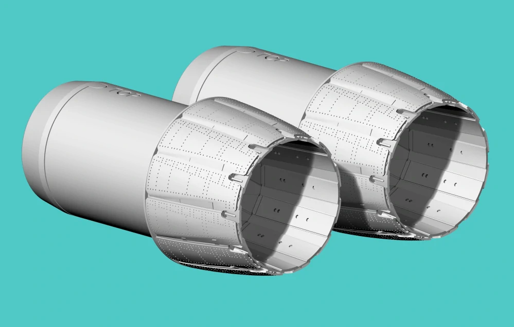 1/72 F-18 C Exhaust OPEN version (Academy)