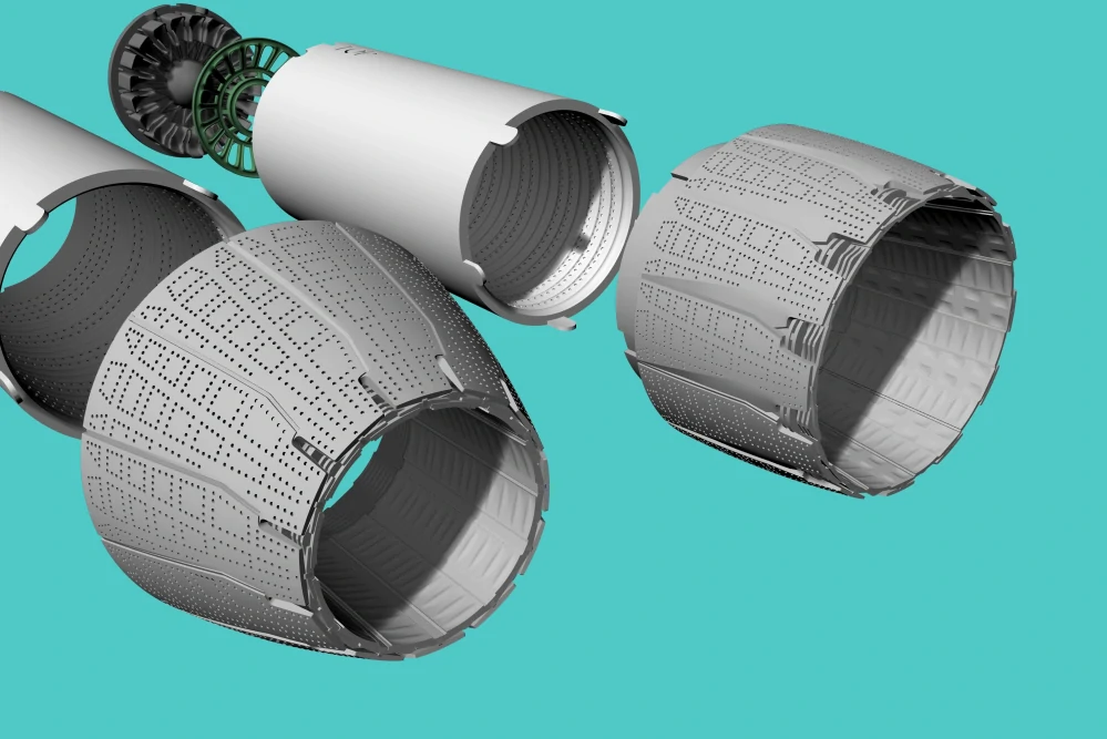 1/72 F-14D Exhaust OPEN/CLOSE version (TAMIYA)