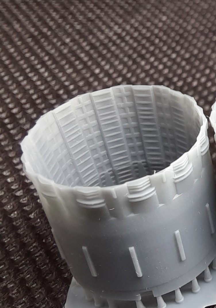 1/48 F-16 GE Exhaust Open for New Kinetic kits