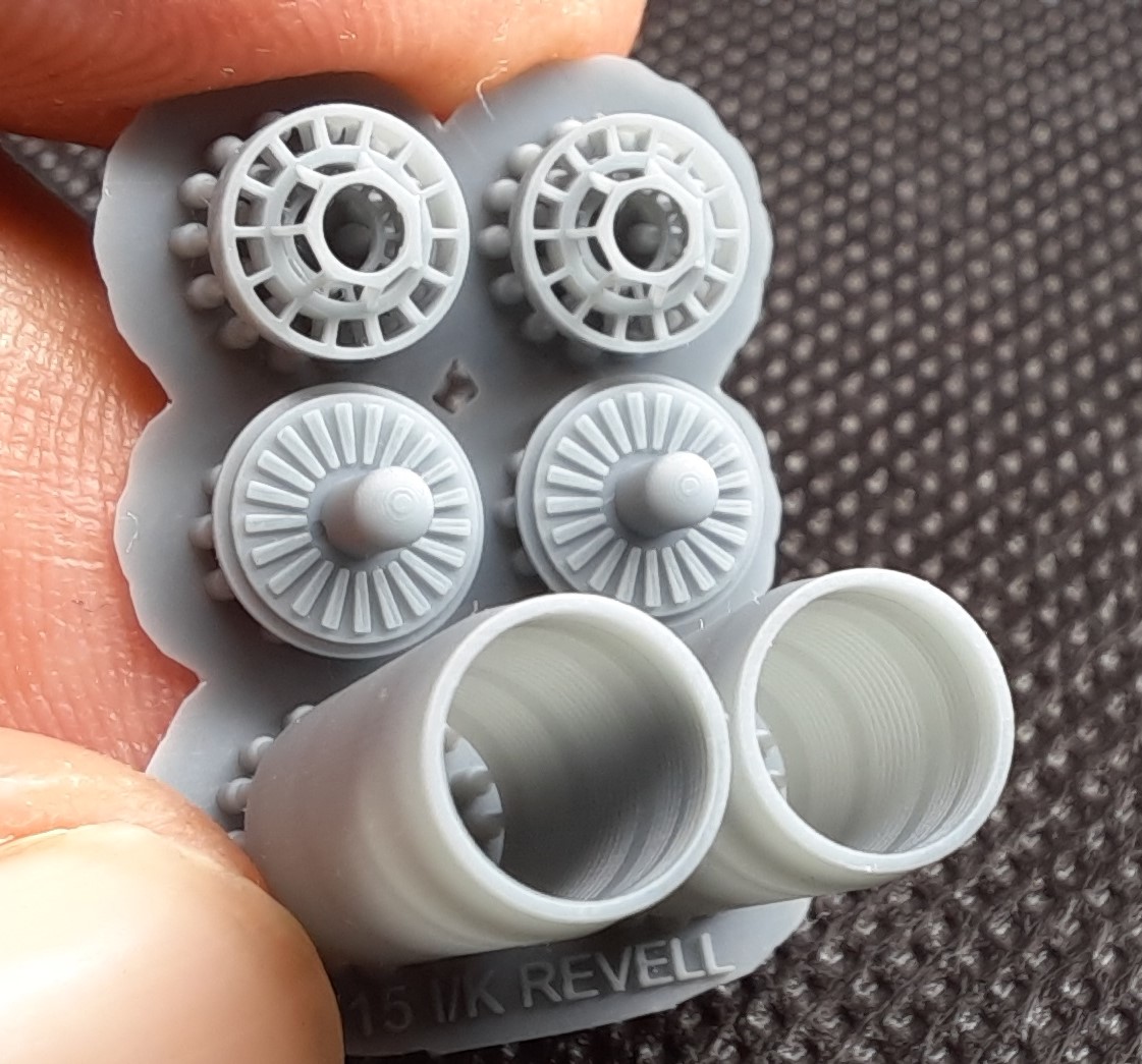 1/144 F-15 I/K PW Exhaust for Revell kit