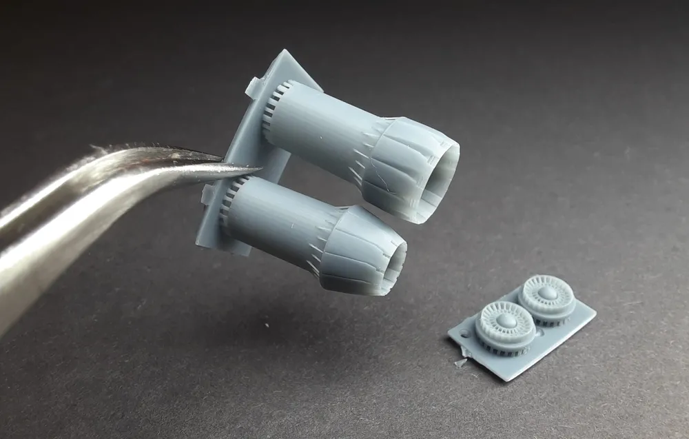 1/144 F-14D GE EXHAUST (OPEN/CLOSE version) revell kit