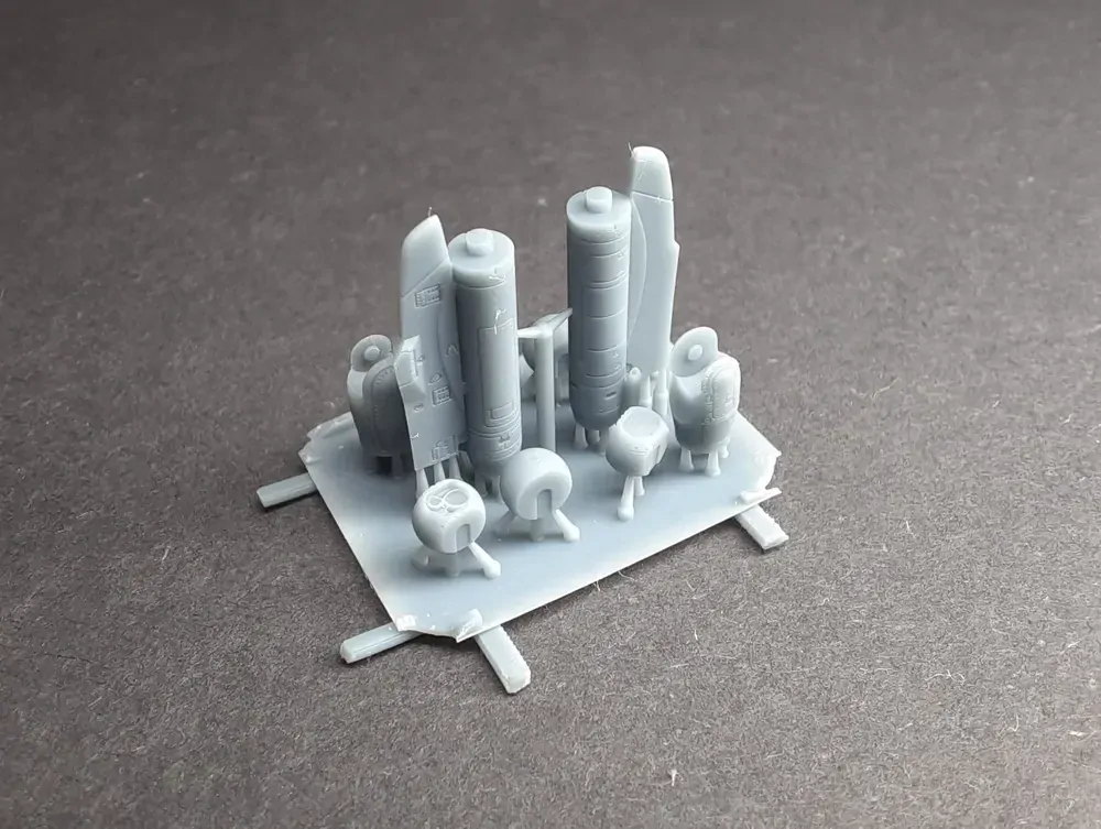 1/144 Talios targeting pod for rafale (set of 2)