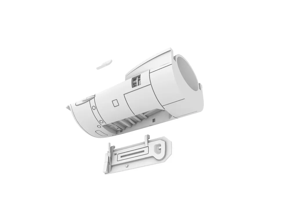 1/144 F-16 Intake Late (Shark) version For Revell kit