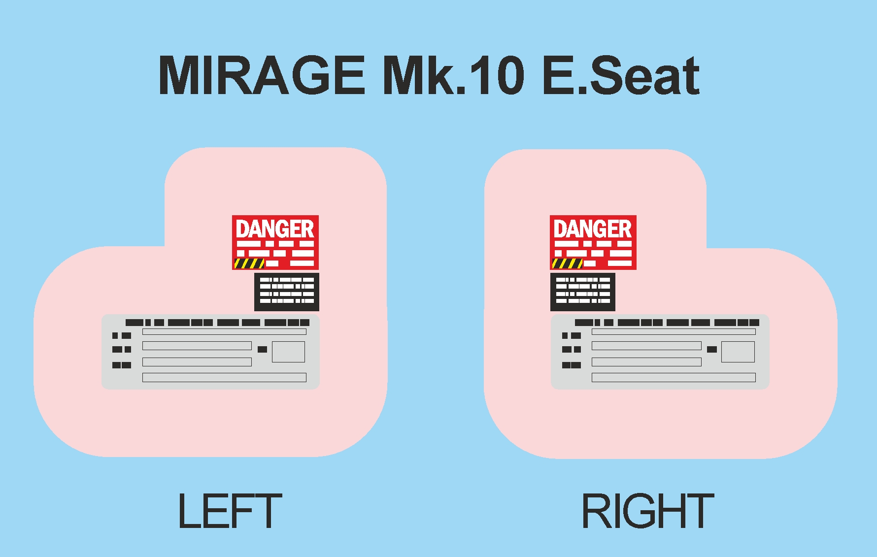1/72 Mk.10 Ejection Seats for Mirage B1 (Special Hobby)
