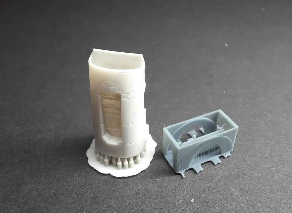 1/144 F-16 Intake Late (Shark) version For Revell kit