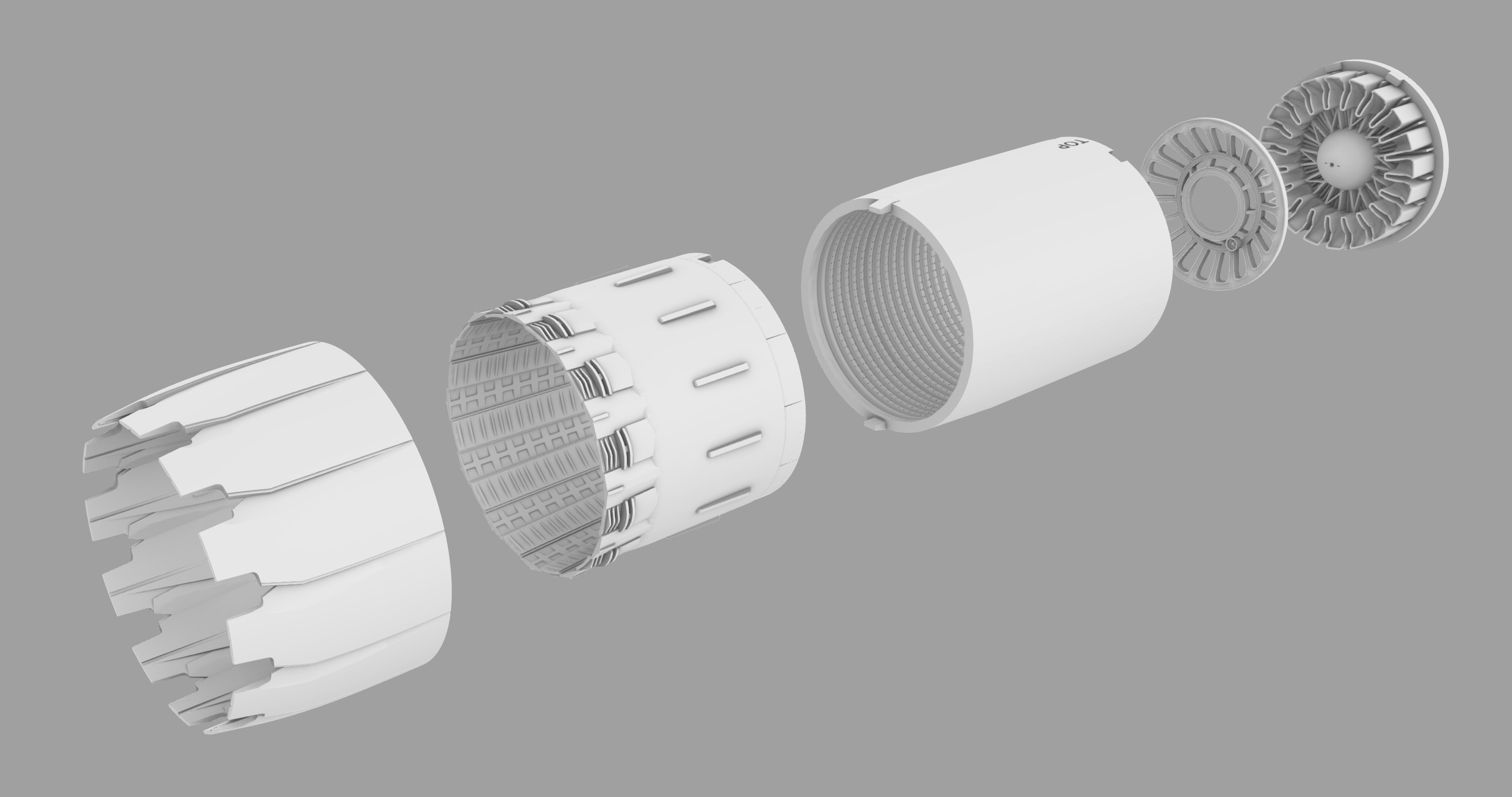 1/72 F-16 GE Exhaust Open for Tamiya kit