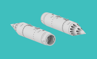 1/144 B-8M1 Rocket Pods 8x