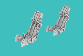 1/72 Mk.16A Ejection seat (Eurofighter) 2x seats, for REVELL kit