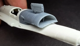 1/144 F-16 Intake Late (Shark) version For Revell kit