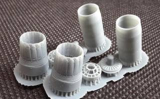 1/144 F-16 PW Exhaust for Trumpeter kit